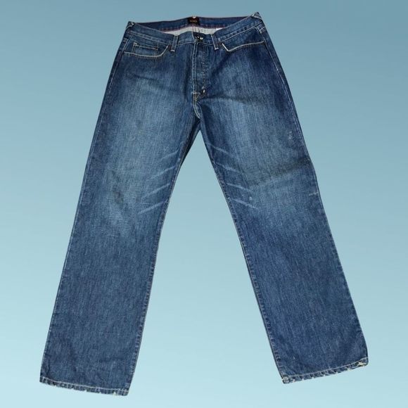 Men’s Y2K Von Dutch Straight Leg Jeans Size 34x32 - Picture 1 of 6